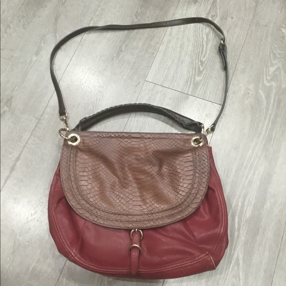 mitaa Handbags - Korean burgundy crossbody